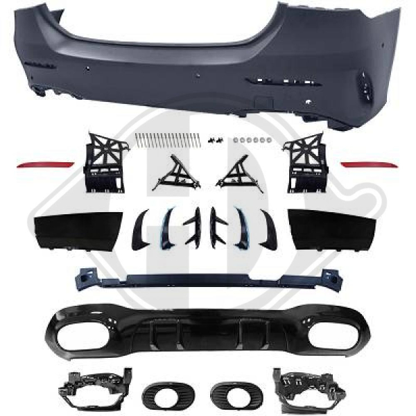 Heck Stoßstange hinten passend für Mercedes A-Klasse V177 18-22 1683756 mit ABE