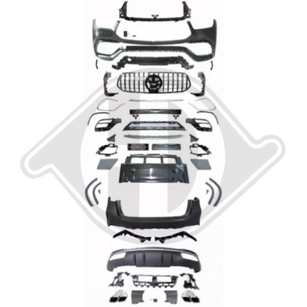 Bodykit passend für Mercedes GLE V167 19- 1693355 ohne ABE