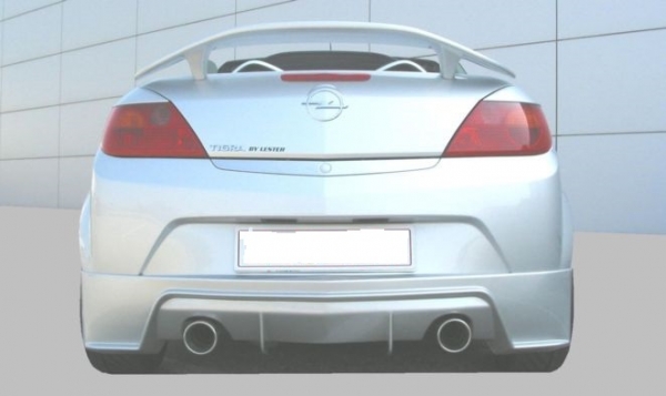 Heckdiffusor Diffusor Ansatz Heckschürzenansatz Duplex passend für Opel Tigra TwinTop