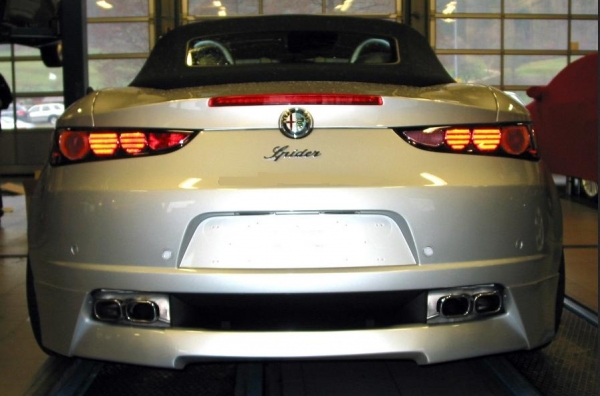 Heckdiffusor Diffusor Ansatz Heckschürzenansatz passend für Alfa Brera/Spider