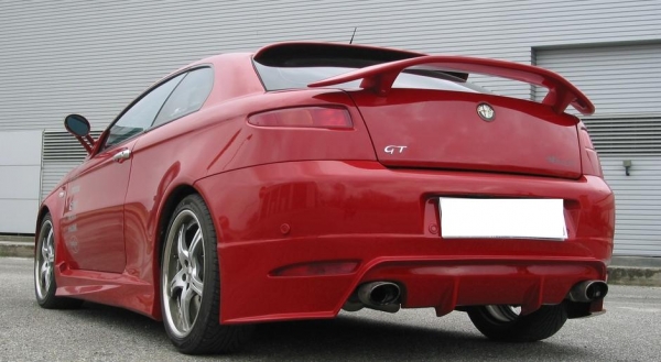 Heckdiffusor Diffusor Ansatz Heckschürzenansatz Duplex passend für Alfa GT