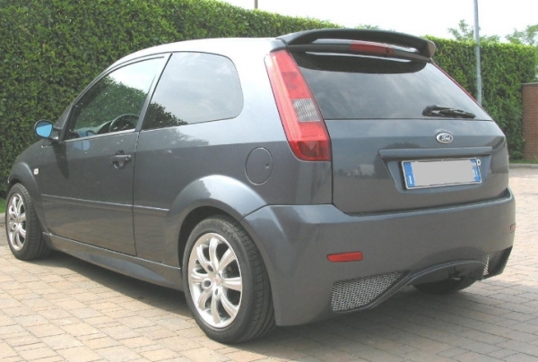 Heck Stoßstange hinten Heckschürze passend für Ford Fiesta