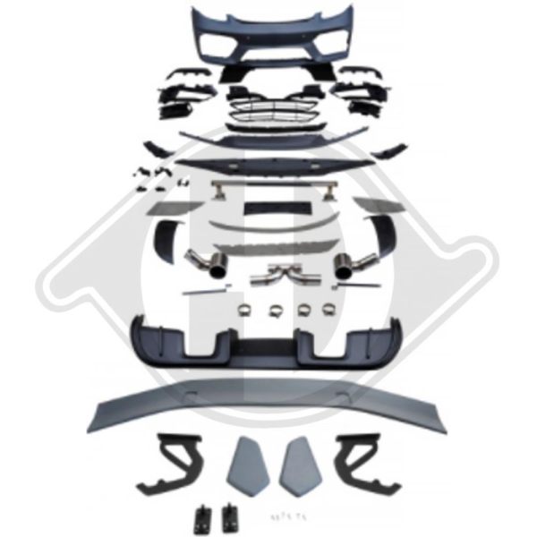 Bodykit in Sport Optik passend für Porsche Cayman 16-23 2010256 ohne ABE
