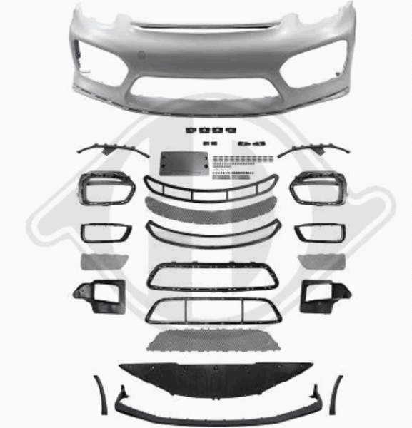 Front Stoßstange vorne in Sport Optik für Porsche Cayman 981c 14-16 2010550
