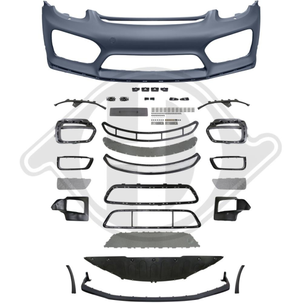 Front Stoßstange vorne in Sport Optik passend für Porsche Cayman 13-16 2010551 mit ABE