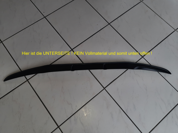 Frontspoiler passend für Smart fortwo 451 Coupe Cabrio 06/2012-2014 in GLANZ SCHWARZ