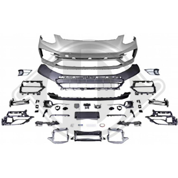 Front Stoßstange vorne in Sport Optik passend für Porsche Panamera 13-16 2050250 mit ABE