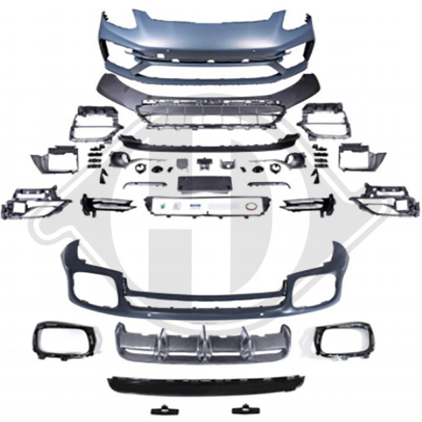 Front Stoßstange vorne in Sport Optik passend für Porsche Panamera 16-23 2050350 ohne ABE