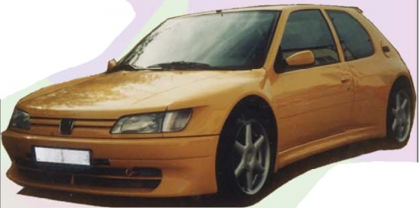 Bodykit Breitbau Widebody passend für Peugeot 306 Phase I+II