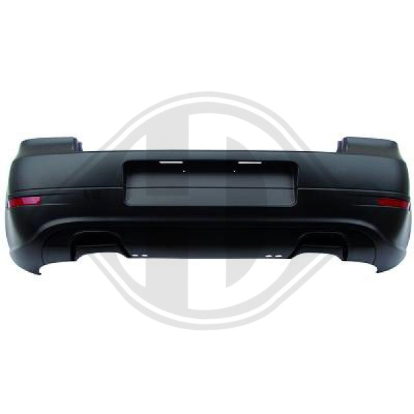 Heck Stoßstange hinten in Golf 5 Optik passend für VW Golf 4 97-03 2213255 mit ABE