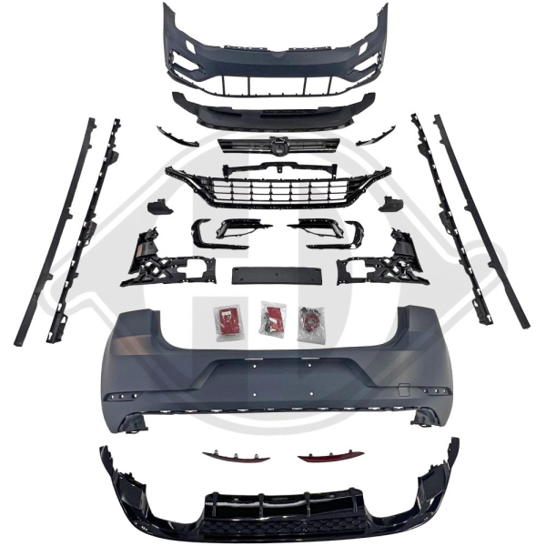 Bodykit in Facelift Optik passend für VW Golf 7 12-17 nicht R 2216954 ohne ABE