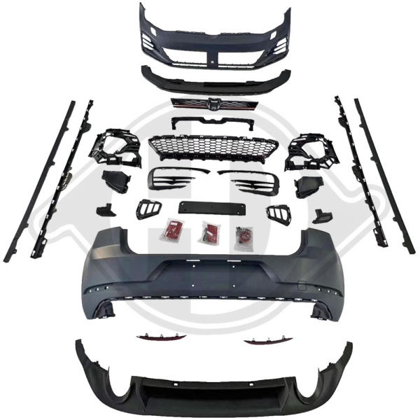 Bodykit in Facelift Optik passend für VW Golf 7 12-17 nicht GTI 2216955 ohne ABE