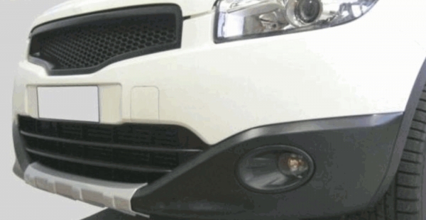 Frontgrill Grill Kühlergrill ohne Steg passend für Nissan Qashqai 2010-01/2014