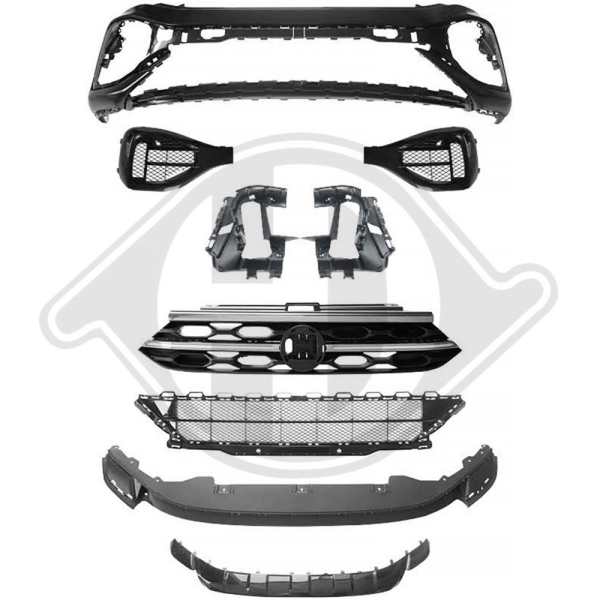 Front Stoßstange vorne in Sport Optik passend für VW T-Roc nicht R 18-21 2240250 mit ABE