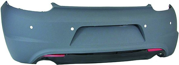 Heck Stoßstange hinten in Sport Optik passend für VW Scirocco 08-14 nicht R 2251455 mit ABE