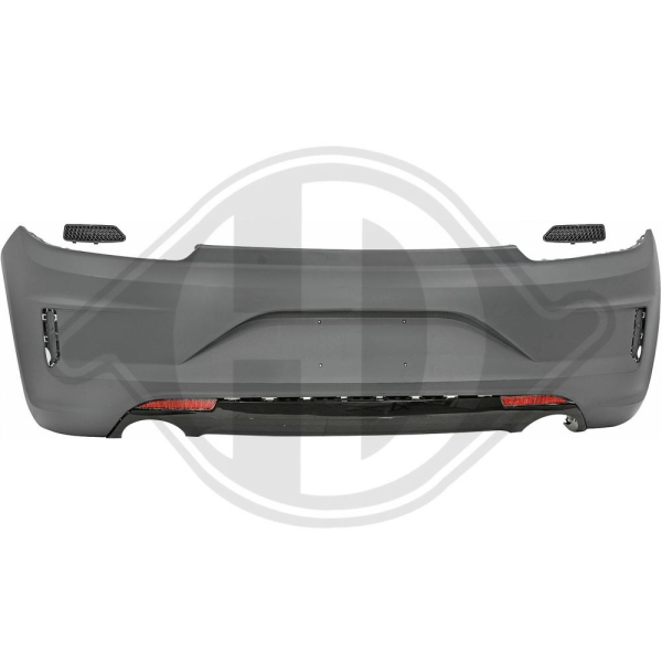 Heck Stoßstange hinten in Sport Optik passend für VW Scirocco 08-14 nicht R 2251455 mit ABE
