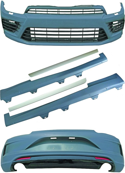 Bodykit in Sport Optik passend für VW Scirocco ab 5/14 nicht R 2251550 mit ABE