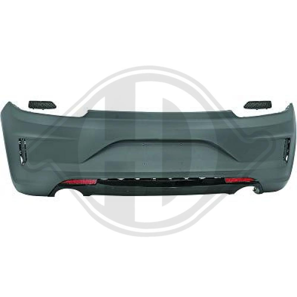 Heck Stoßstange hinten in Sport Optik passend für VW Scirocco ab 14-17 nicht R 2251555 mit ABE