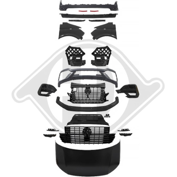 Bodykit in T6.1 Optik passend für VW T5 09-15 2273250 ohne ABE