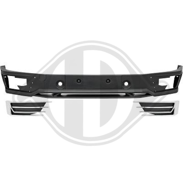 Frontspoiler in Sport Optik passend für VW T6 15-19 2274260 ohne ABE