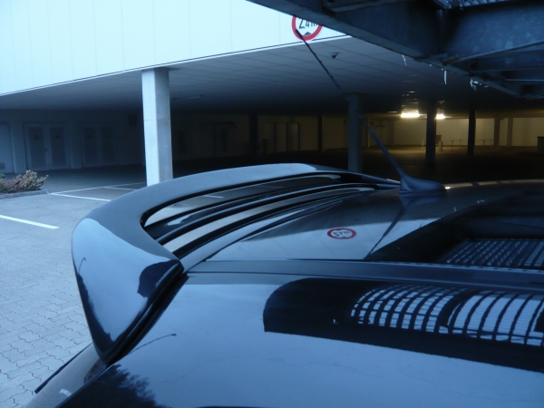 Doppelheckflügel Dachspoiler Heckspoiler Spoiler passend für Peugeot 207