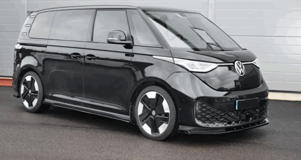 Frontspoiler passend für VW ID.Buzz in GLANZ SCHWARZ