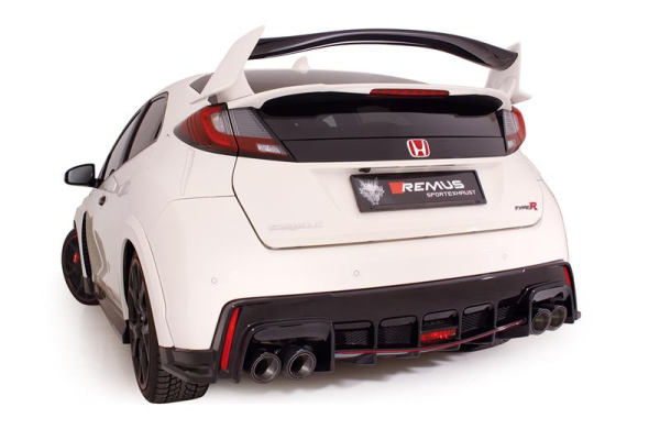 REMUS Klappen-Abgasanlage für Honda Civic Type R FK2 mit EG-Zulassung 2015-