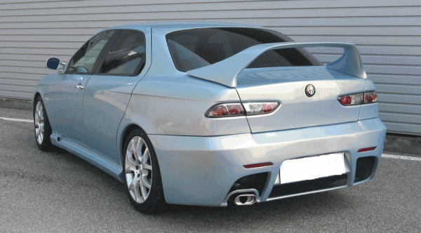 Heck Stoßstange hinten Heckschürze passend für Alfa 156
