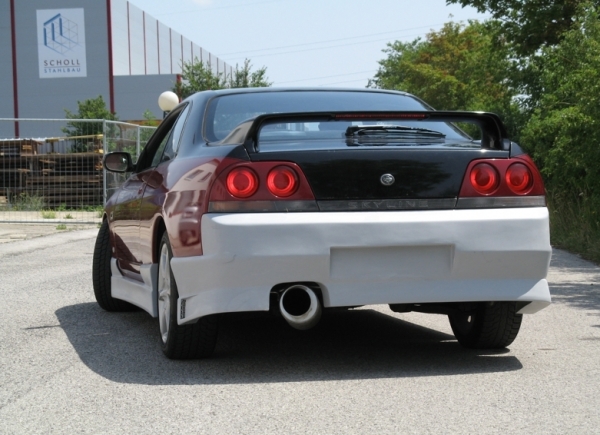 Heck Stoßstange hinten Heckschürze passend für Nissan Skyline Coupe R33