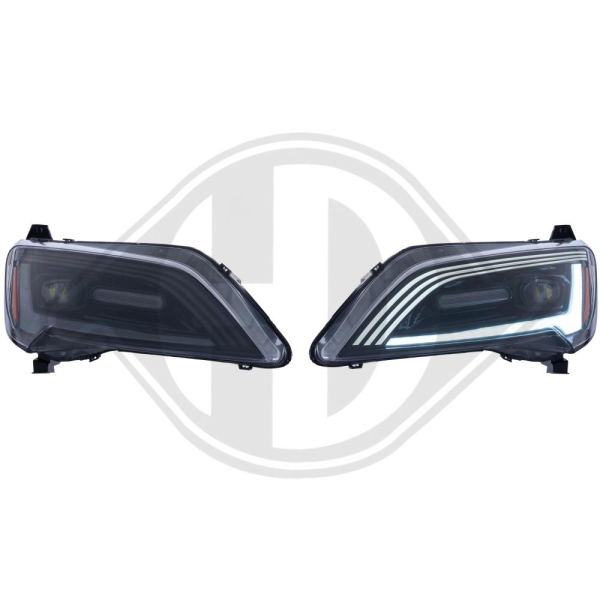 Voll-LED Scheinwerfer passend für Peugeot Boxer Citroen Jumper Fiat Ducato 2014- 3484887 mit E-Zulassung