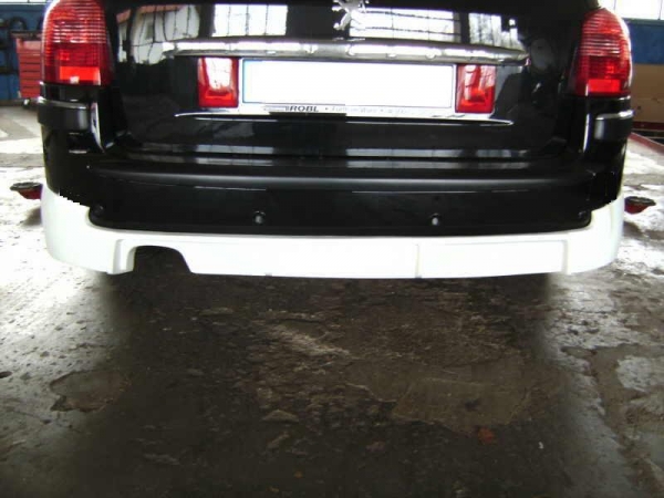 Heckdiffusor Diffusor Ansatz Heckschürzenansatz passend für Peugeot 407 SW Kombi