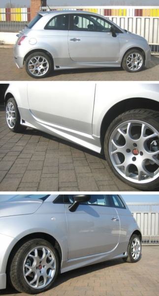Satz Seitenschweller passend für Fiat 500