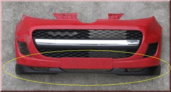 Frontspoiler passend für Peugeot 107 Phase II