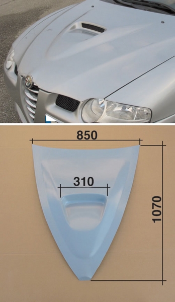 Lufthutze passend für Alfa 147