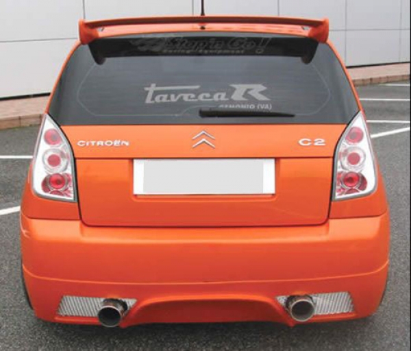 Heckdiffusor Diffusor Ansatz Heckschürzenansatz passend für Citroen C2