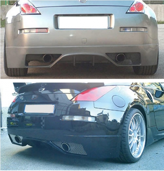 Heckdiffusor Diffusor Ansatz Heckschürzenansatz passend für Nissan 350 Z 350z