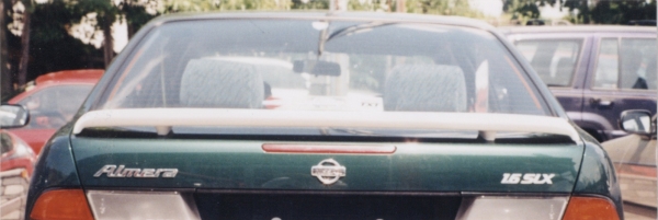 Heckflügel Heckspoiler Flügel Spoiler passend für Nissan Almera N15