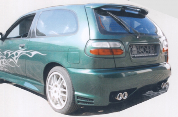 Heck Stoßstange hinten Heckschürze passend für Nissan Almera N15