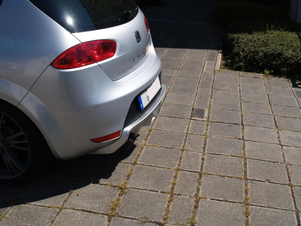 Heckdiffusor Diffusor Ansatz passend für Seat Leon 1P FR & Cupra & Cupra-R 05-12