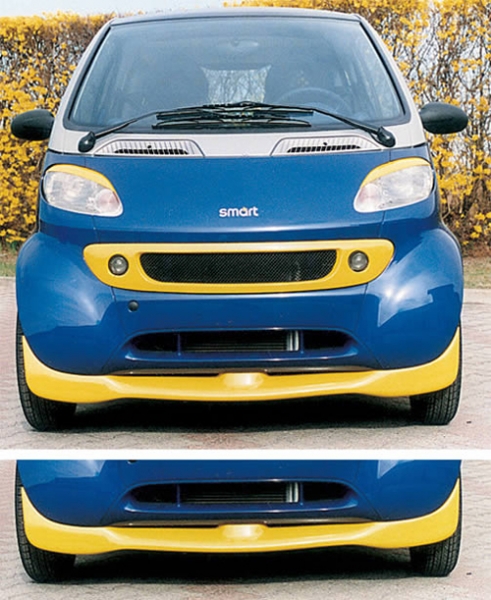 Frontspoiler passend für Smart fortwo Coupe 450 bis 02/2002