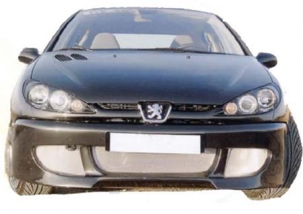 Front Stoßstange vorne Frontschürze passend für Peugeot 206