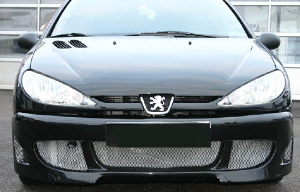 Front Stoßstange vorne Frontschürze passend für Peugeot 206