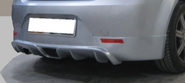 Heckdiffusor Diffusor Ansatz Heckschürzenansatz passend für Seat Leon 1P 05-09