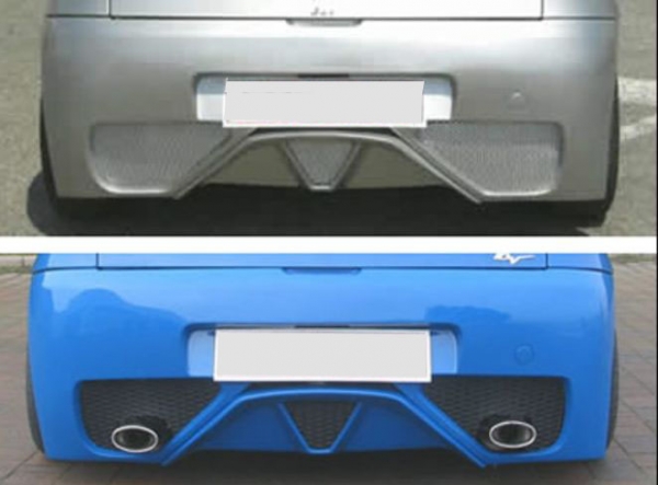 Heck Stoßstange hinten Heckschürze passend für Fiat Punto II+III