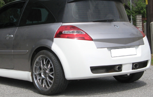 Heck Stoßstange hinten Heckschürze passend für Renault Megane II