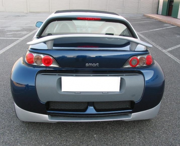 Heckdiffusor Diffusor Ansatz Heckschürzenansatz passend für Smart Roadster & Coupe