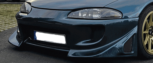 Front Stoßstange vorne Frontschürze passend für Mitsubishi Eclipse D30 ab Sommer 1998 Facelift