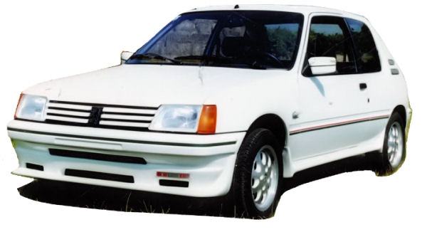 Frontspoiler passend für Peugeot 205