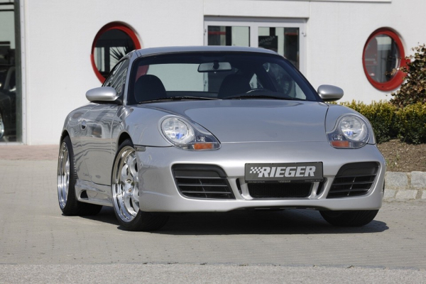 Rieger Front Stoßstange vorne passend für Porsche 911 Typ 996 und Porsche Boxster Typ 986