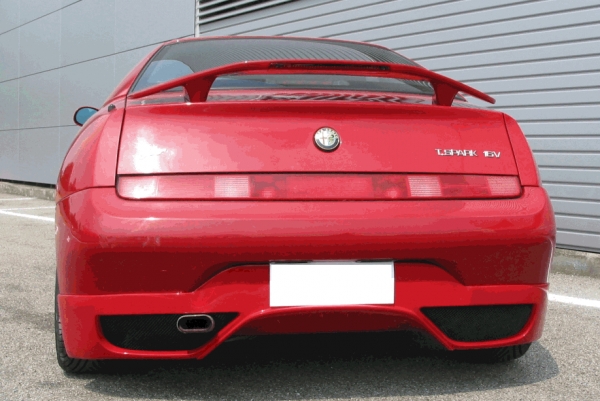 Heckdiffusor Diffusor Ansatz Heckschürzenansatz passend für Alfa GTV/Spider 94-05